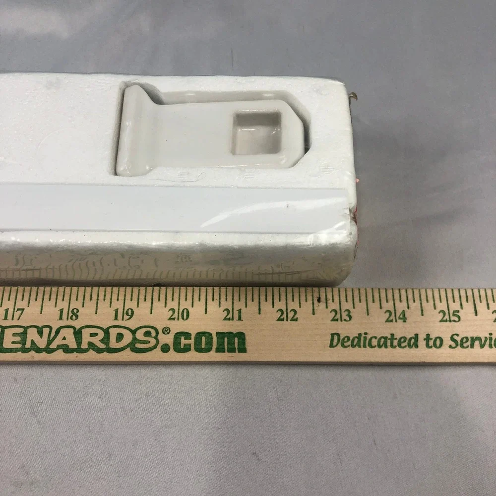 Vintage Allison Ceramic Towel Bar Set White 652 New Old Stock USA Made 22.5 Inch